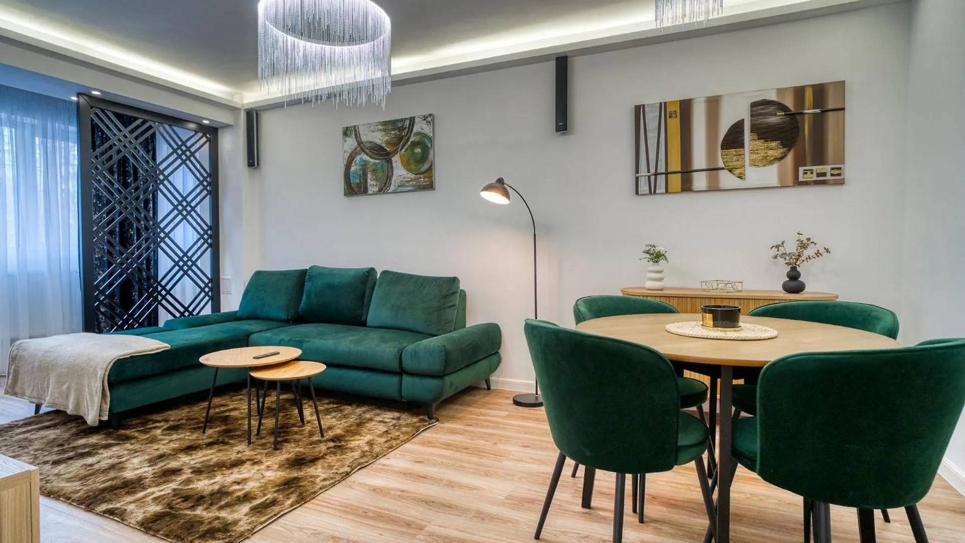 City Chic Retreat: Newly Renovated 1Br Apartment Bukurešť
